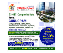 Download Verified Gurgaon Companies List - 99Datacd