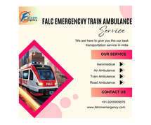 Timely updates to a patient in the hospital by Falc Emergency train Ambulance in Ranchi