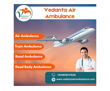 Matchless and Safe Air Ambulance with full Medical Solution from Chennai via Vedanta