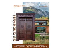 Stylish Natural Wooden Doors