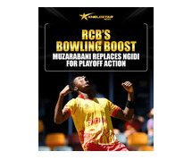Muzarabani Joins RCB for Playoffs – Khelostar News