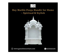 Buy Marble Pooja Mandir for Home – Spiritual & Stylish