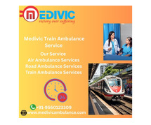 Medivic Makes Sure Efficiency Laid at the Time of Shifting in Lucknow in a Train Ambulance