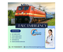 Patients arrived on time to hospital by the Falc Train Ambulance in Ranchi
