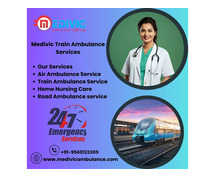 Medivic Provides Care at Regular Intervals in  Bhopal inside their Train Ambulance