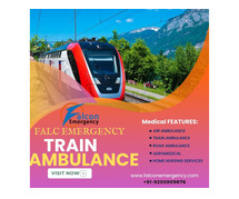 Falc has a Quiet and Steady Travel Space in Guwahati inside its Train Ambulance