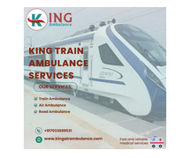 King Train Ambulance in Guwahati Is Well-Equipped To Handle Emergency Transfers Effectively