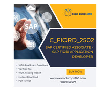 Unlock Your SAP Fiori Career – C_FIORD_2502 with Exam Dumps 360
