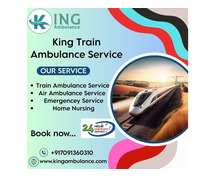 King Train Ambulance in Siliguri provides quick response in emergency situations