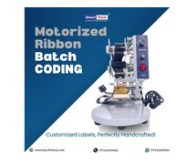 Motorized Ribbon Batch Coding Machine