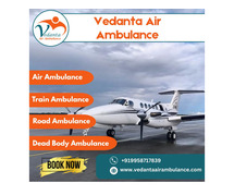 Get Safe Patient Transport from Patna by Air Ambulance via Vedanta
