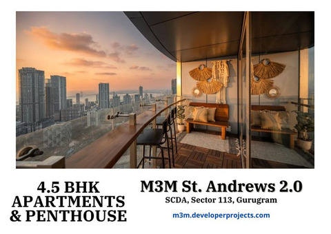 M3M St. Andrews 2.0  - Own a Slice of Gurugram’s Most Prestigious Address
