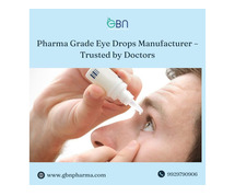 Pharma Grade Eye Drops Manufacturer – Trusted by Doctors