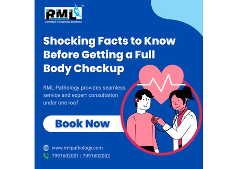 Choose RML Pathology for Full body check up