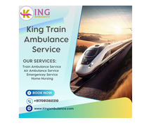 King Ensures Infinite Attention is Offered to the Patients in Delhi in a Train Ambulance