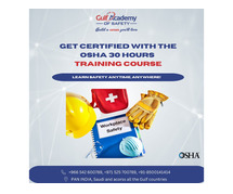 Get Certified OSHA30HourConstructionIndustryCourse