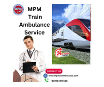 In Guwahati, reserve an MPM Train Ambulance for your medical transfer requirements