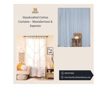 Handcrafted Cotton Curtains – Manufacturer & Exporter