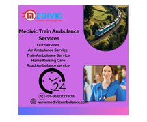 Medivic Ensures that Important Detail is Overlooked in Bhopal in a Train Ambulance