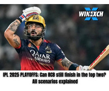 Can Royal Challengers Bengaluru Still Finish in the Top Two? All Scenarios Explained