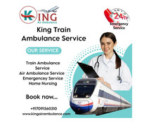 King has a skilled crew providing safe healthcare in Bhopal in its train ambulances