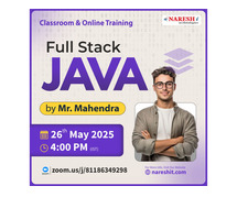 Join Our Core Java & Full Stack JAVA Training Program