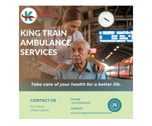 Select a Top-Notch King Train Ambulance in Bangalore for Transporting Patients