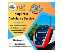 King Train Ambulance in Raipur Provides Quick and Hassle-Free Medical Transfer
