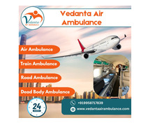 Low-cost and Swift Air Ambulance with Qualified Paramedics from Mumbai via Vedanta