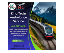 Choose King Train Ambulance Medical Use in Jamshedpur to Transfer Patients