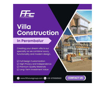 Villa Construction in Perambalur | Best Construction Companies in Perambalur