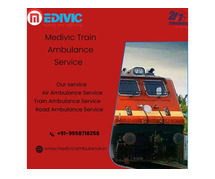 Medivic Provides Scrutinized Trips That Prioritize Life in   Dibrugarh in a Train Ambulance