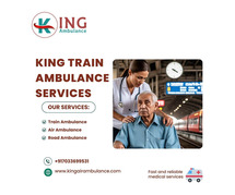 King Ensures Safety Checked at Every Step in Ranchi in a Train Ambulance