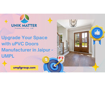 Upgrade Your Space with uPVC Doors Manufacturer in Jaipur - UMPL