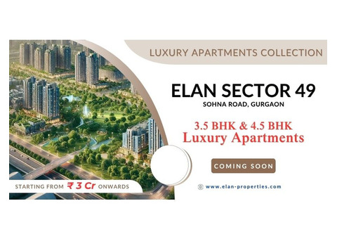 Elan Sector 49 Gurgaon | A World full Of Lifestyle Choices