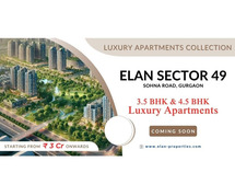 Elan Sector 49 Gurgaon | A World full Of Lifestyle Choices