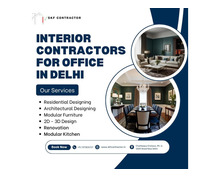 Affordable Interior Contractors for Office in Delhi