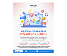 Hire ROI-Driven Best SEO Agency in Delhi | Digital Upward