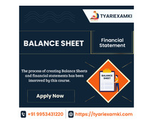 Balance Sheet Finalization Course Online