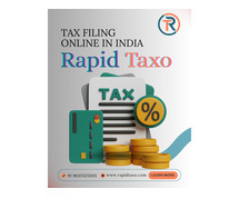 Tax Filing Online India: RapidTaxo Login & ITR Deadline 2025