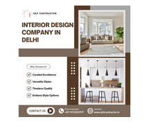 Find the Right Interior Design Company in Delhi Today