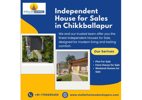 Independent House for Sales in Chikkballapur | Independent House for Sales Near Devanahalli