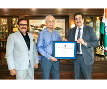 Former Secretary of Tourism, Government of India, Madan Prasad Bezbaruah Visits Marwah Studios