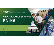 Sky Air Ambulance Service in Patna: Contact now