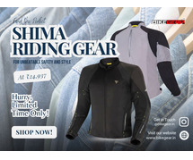 Buy Now Shima Riding Gear for Style online in India