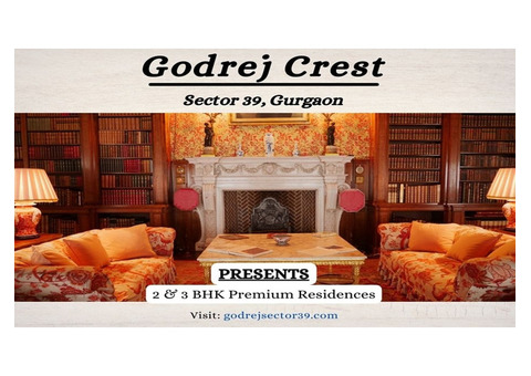 Godrej Alira Sector 39 Gurgaon - Eco-Luxury Homes Await