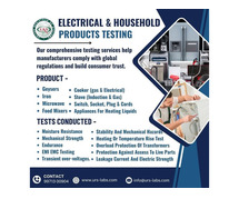 Electrical Household Products Testing Lab in India