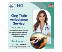 Get fast and quality emergency transfer in Gorakhpur through King Train Ambulance