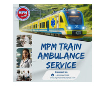 Guwahati's MPM Train Ambulance is reasonably priced, making it accessible to all