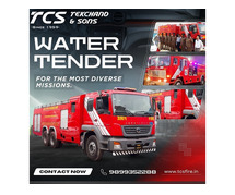 Order Water Tender Now and Get Fast Delivery